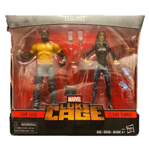 Marvel Legends Series Luke Cage & Claire Temple 2Ps Set NEW - Picture 3 of 15